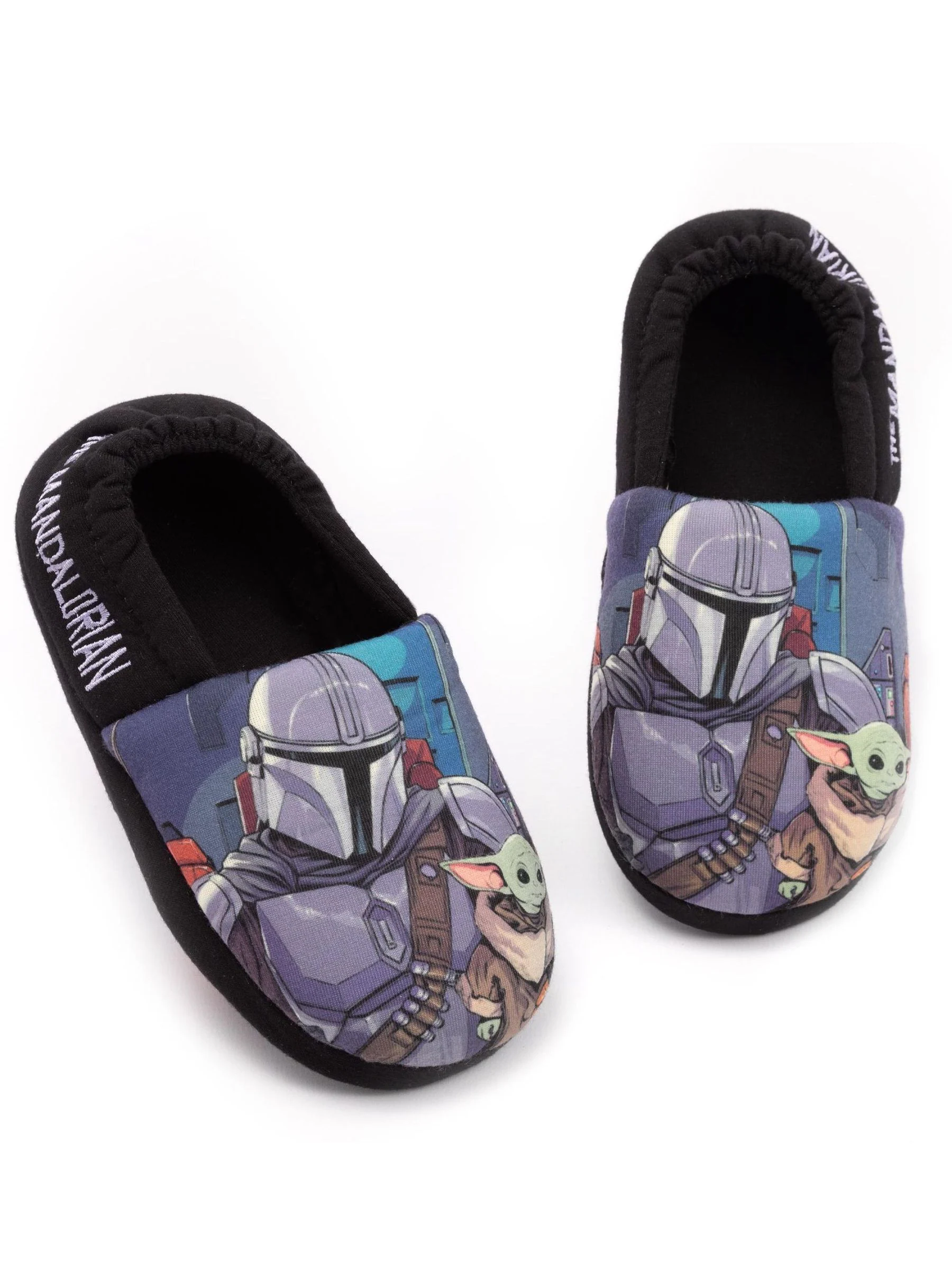 Zwart Mandalorian - Vanilla Underground winterpantoffels
