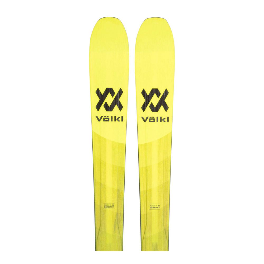 Volkl RISE UP 82 - Skis randonné Homme yellow/dark grey
