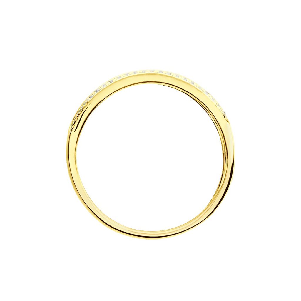 Bague Eugenie Or Jaune Diamant