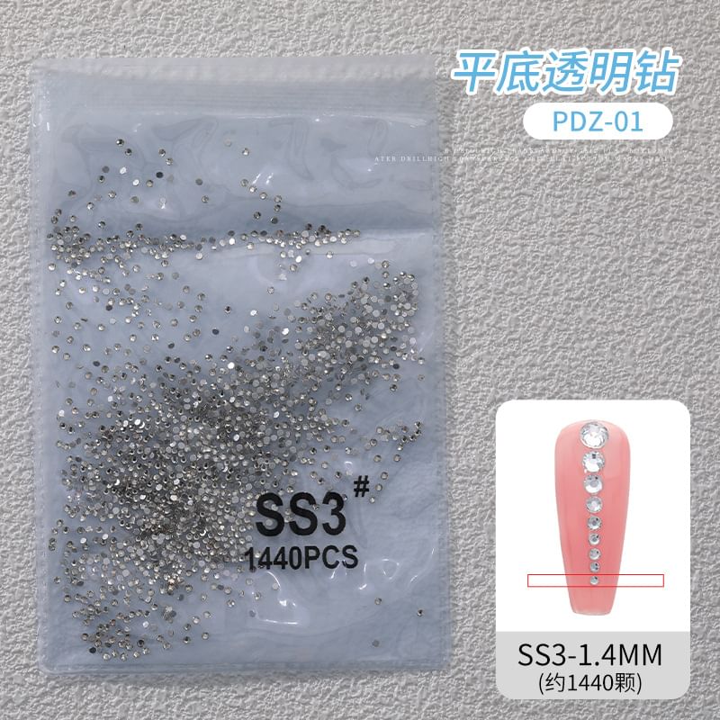 Padoma - Strass-nageldecoratie (verschillende ontwerpen)