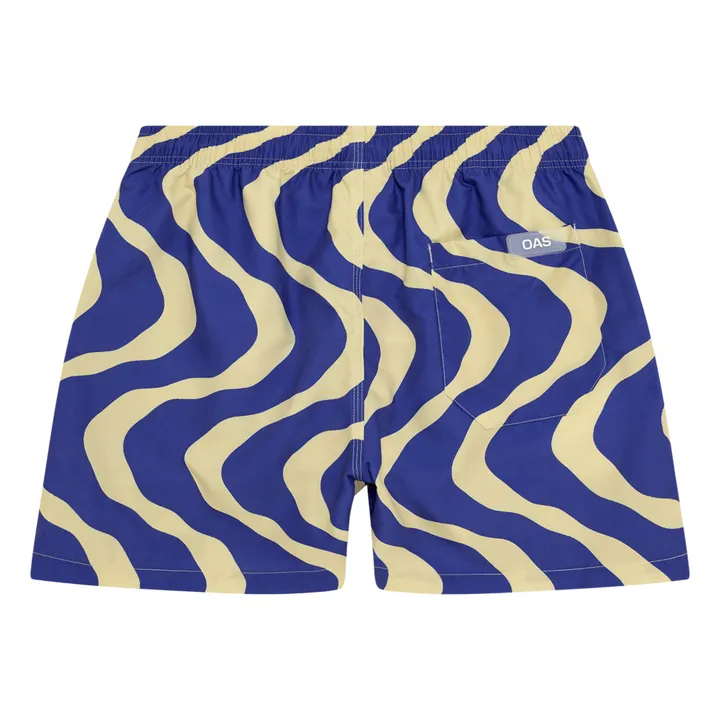 OAS Short de Bain Rippling | Bleu