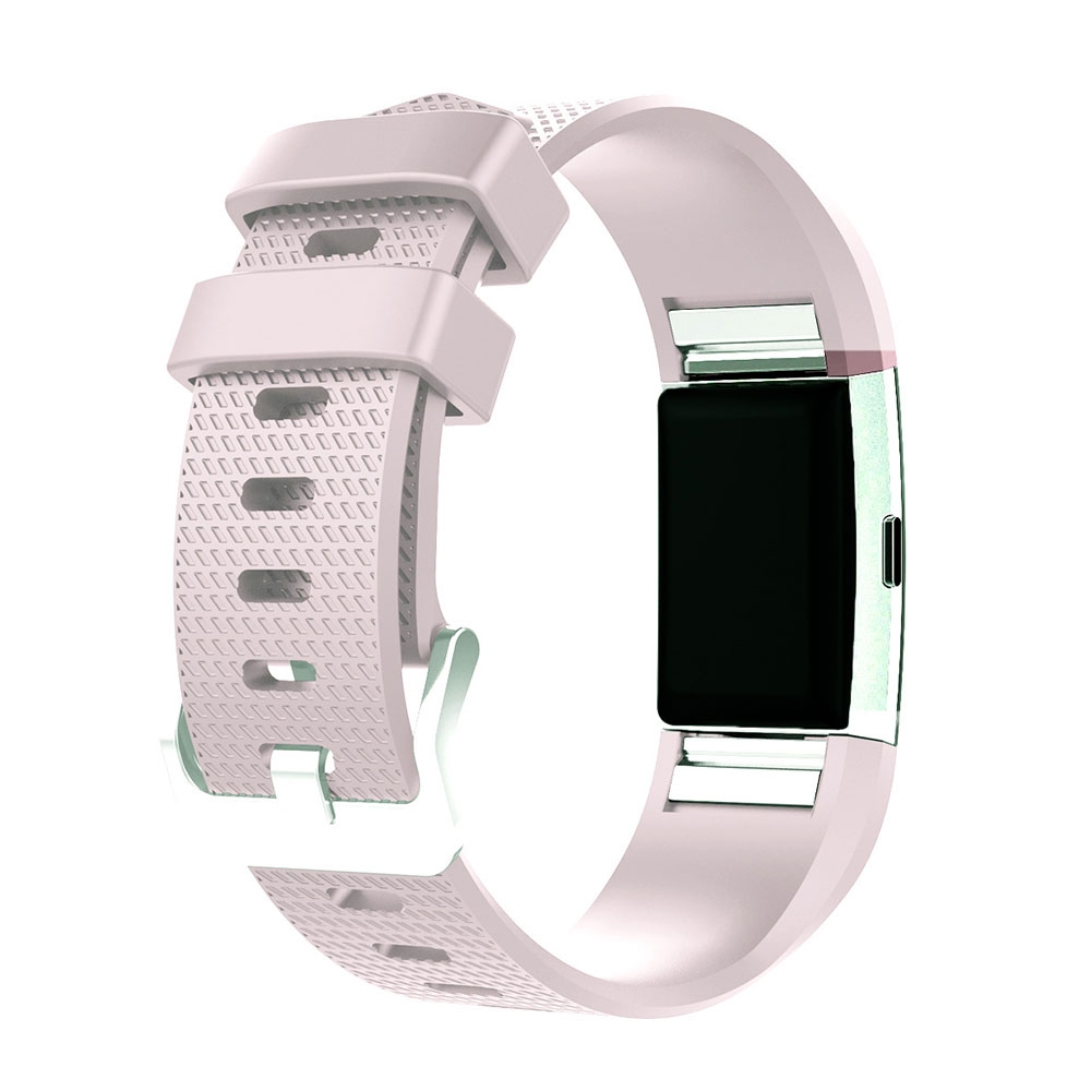 Fitbit Charge 2 Sport Armband aus Silikon (ohne Fitbit Fitness Tracker) - Violett (Hell)