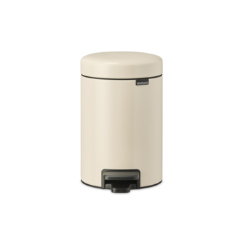 Brabantia NewIcon Prullenbak - 3 l - Soft Beige