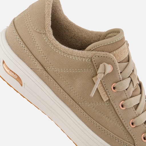 Skechers Arch Fit Arcade Sneakers taupe Textiel