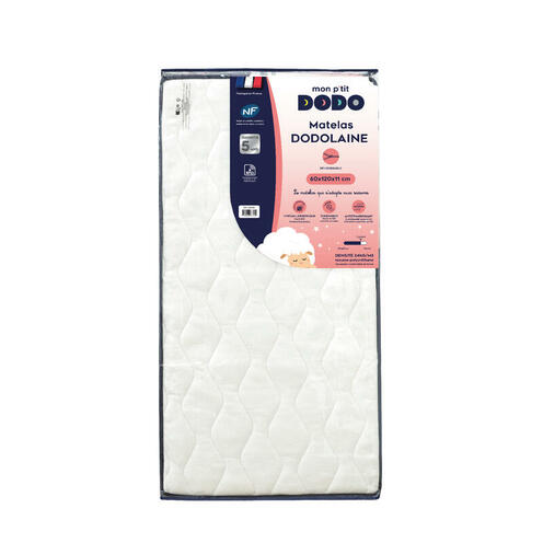Matelas DODOLAINE Déhoussable 70x140 - MON P'TIT DODO