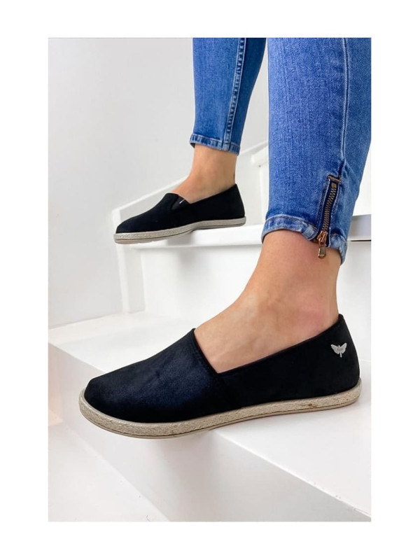 Espadrilles Zoé noires - Les Petites Bombes