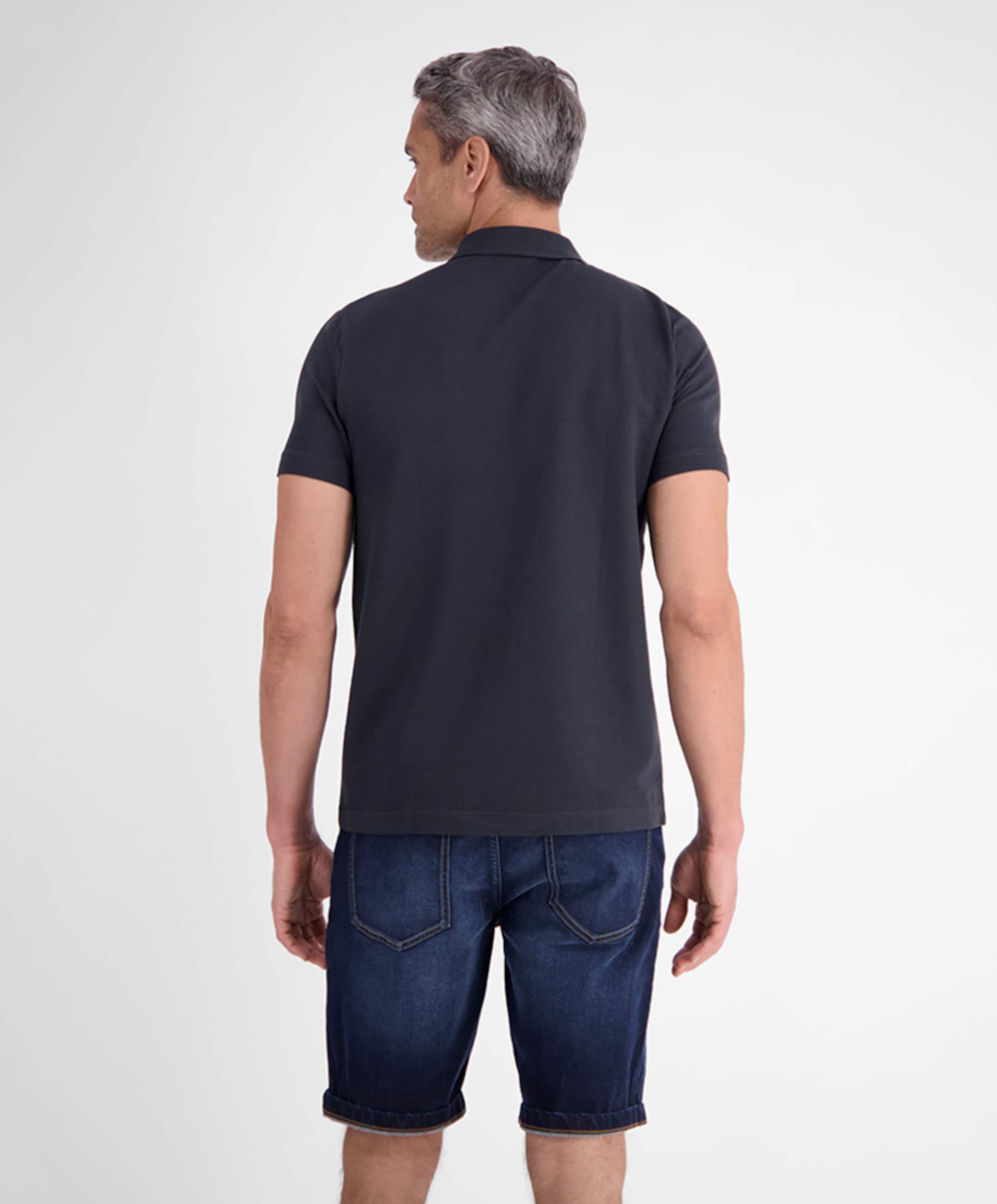 Lerros Heren polo blauw