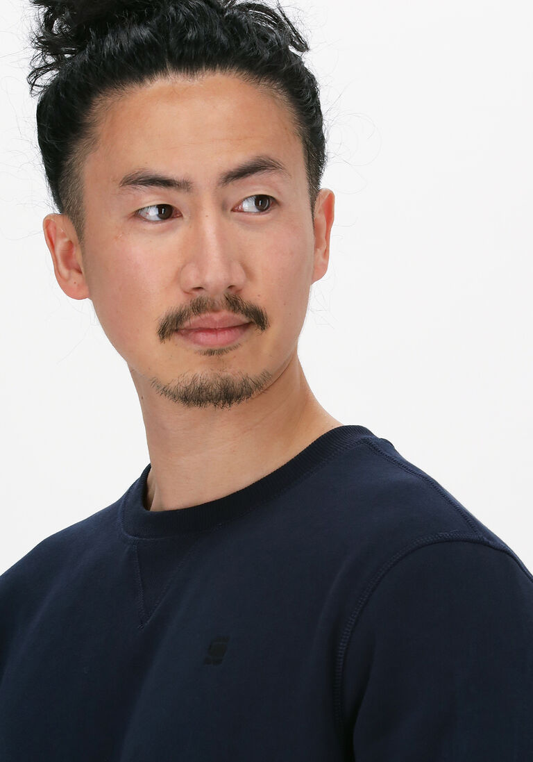 G-STAR RAW donkerblauwe g-star raw sweater c235 - pacior sweat r