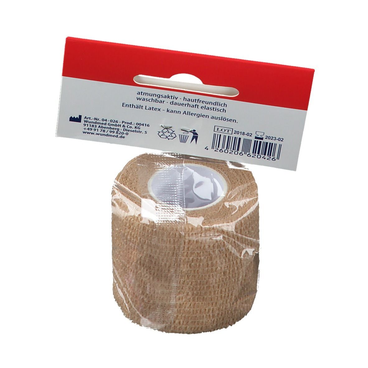 WUNDmed® Bandage für Tiere 5 cm x 4,5 m (Farbe nicht wählbar)