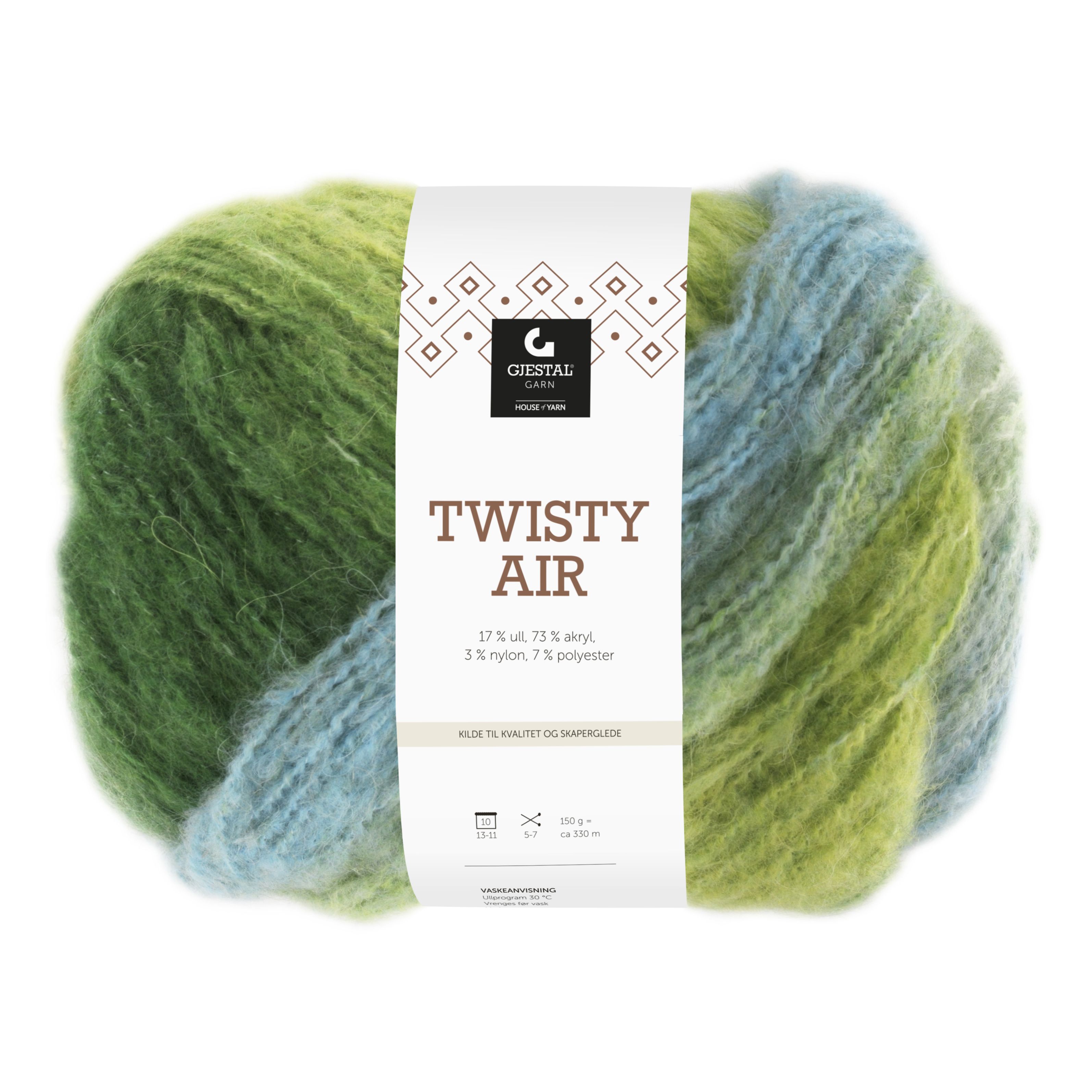 Twisty Air 150gr garnnøste