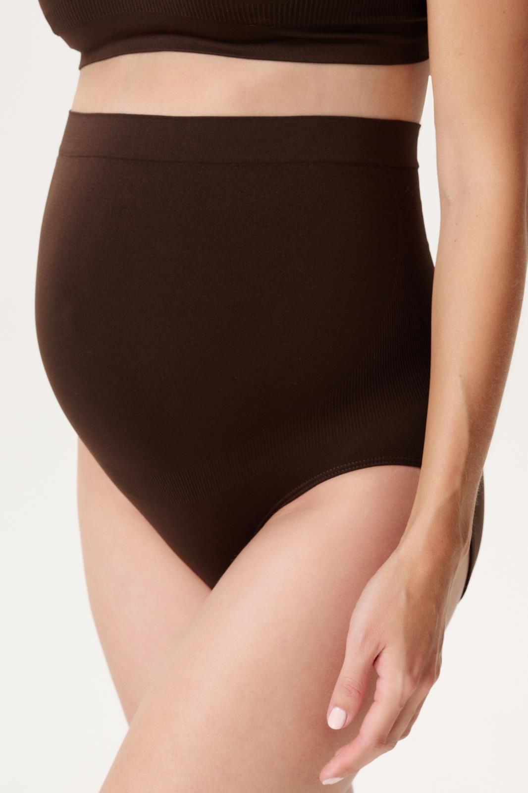 Noppies Maternity Naadloze slip Nisa Sensil Breeze - Coffee Bean
