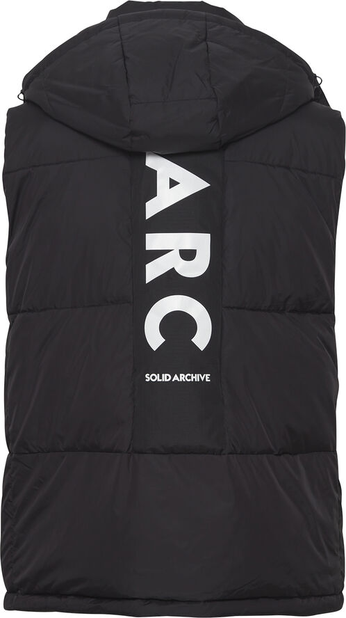 !Solid SDCallen WA Puffer Vest Outerwear True black
