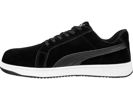 Chaussures de sécurité Iconic Suede S1PL Puma noires