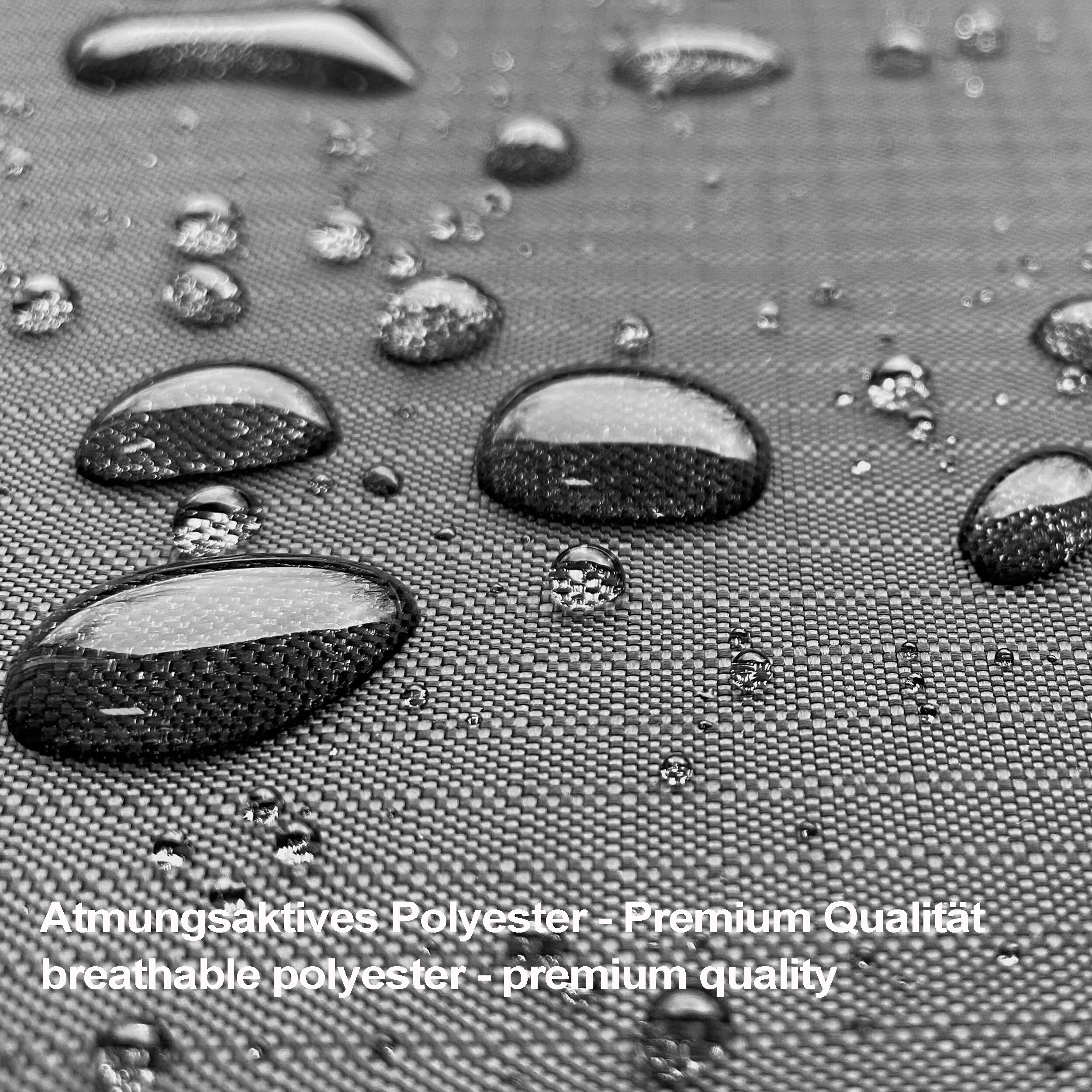 Grasekamp Black Premium Gasflaschenhülle 11kg Ø32x47cm / gas bottle cover /atmungsaktiv / breathable