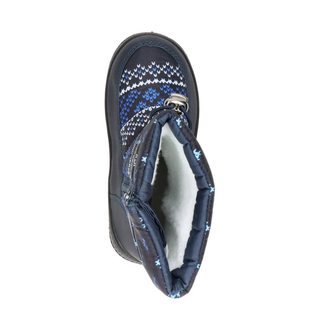 Snow Fun snowboots zwart/blauw