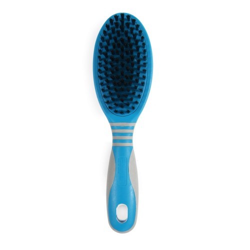 Escova Ergo com cerdas para cães, azul