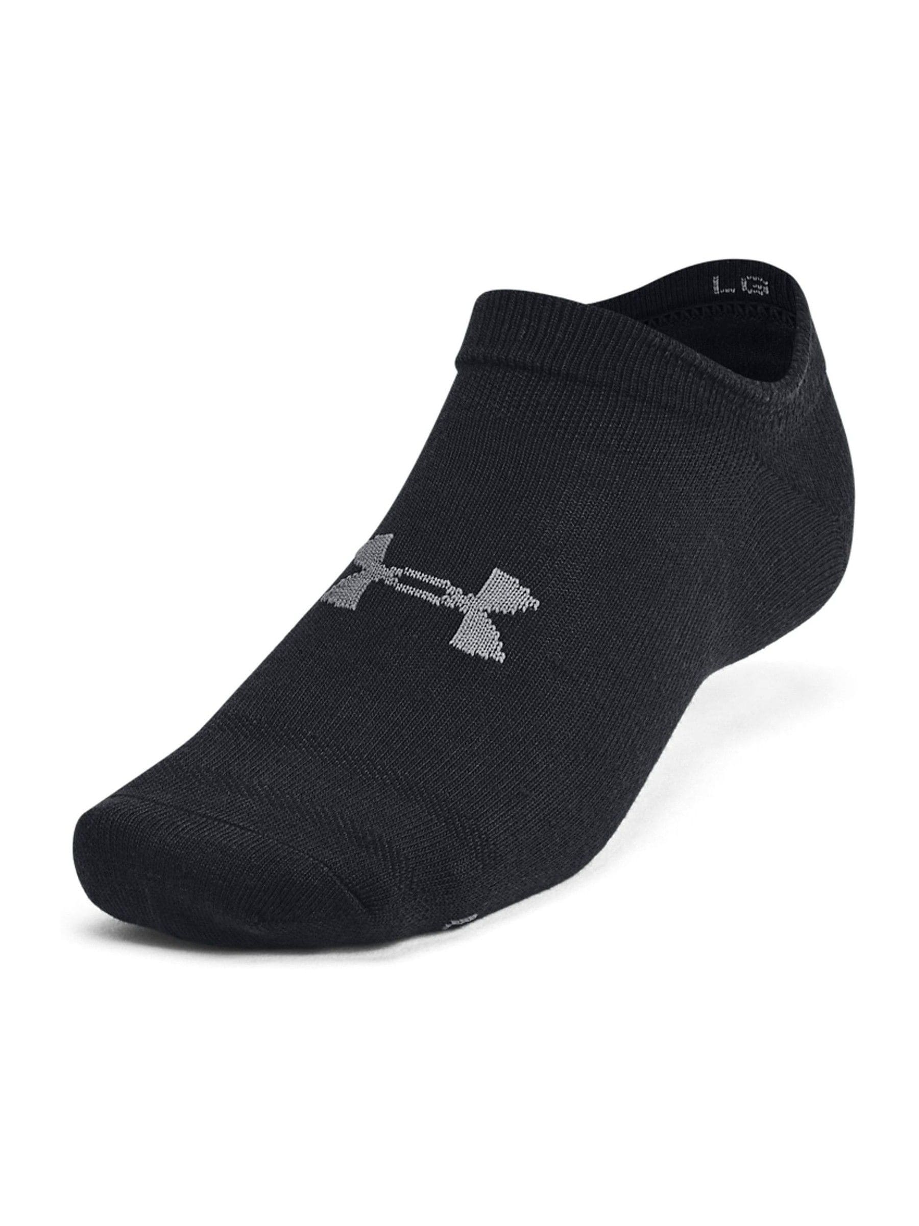 Wit - Under Armour Essential set van 6 paar niet-zichtbare sokken