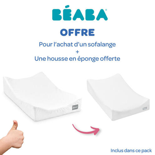 Matelas à langer Sofalange + Housse éponge offerte - BEABA