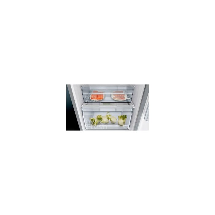 Siemens Kühl- Gefrierkombination iQ300 KG39N2LEC Edelstahl-Look