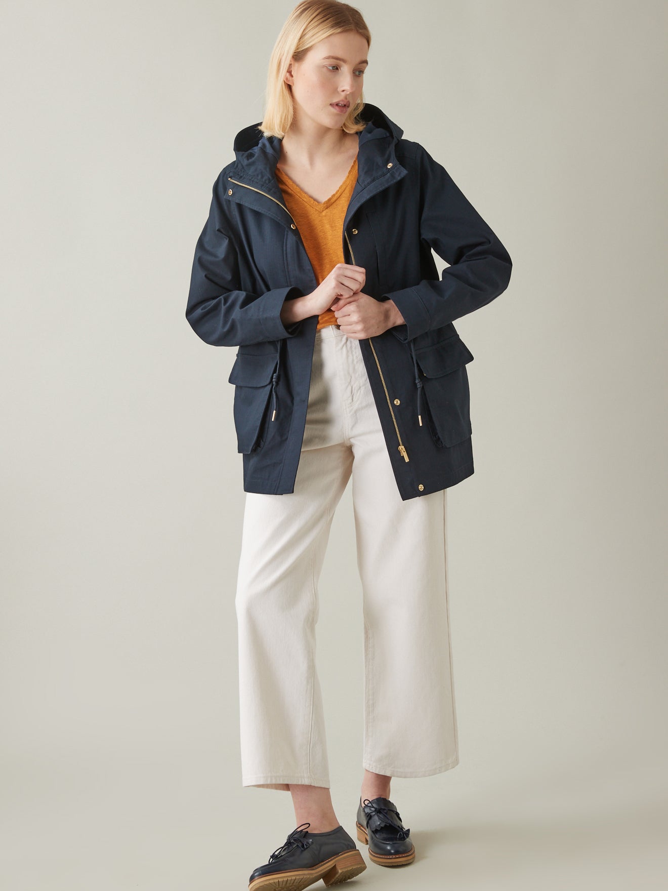Parka ripstop femme