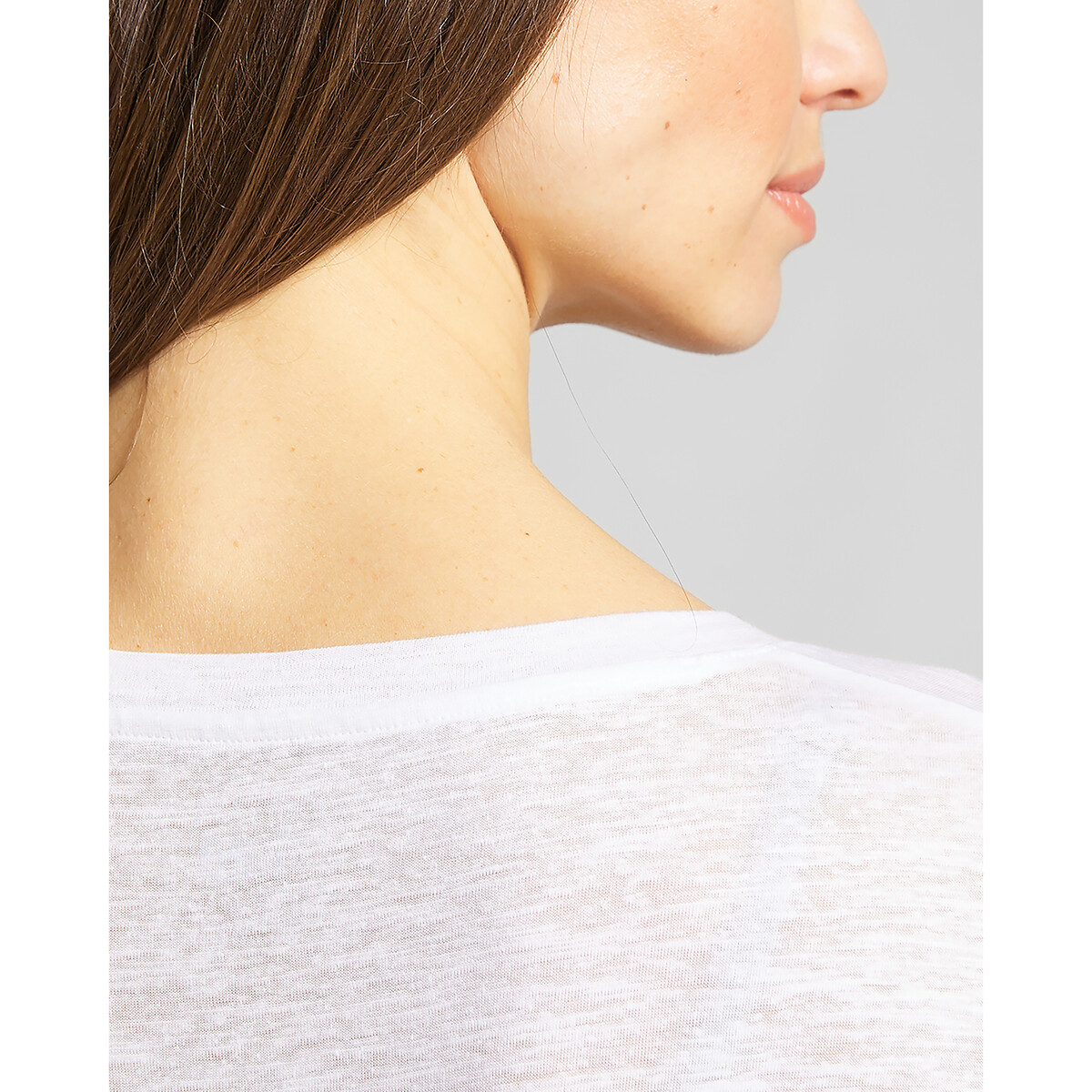 LEE<br>Camiseta de manga curta com decote em V