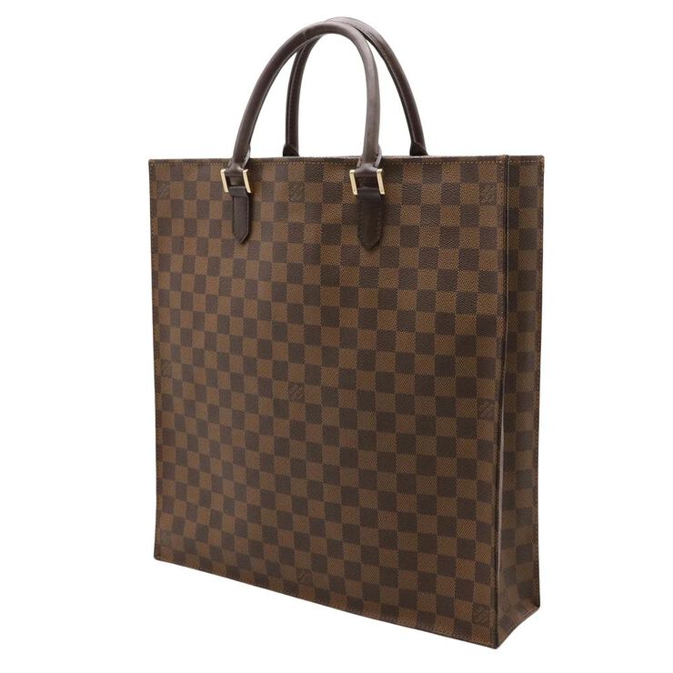 Louis Vuitton Vintage Louis Vuitton Sac Plat Brown