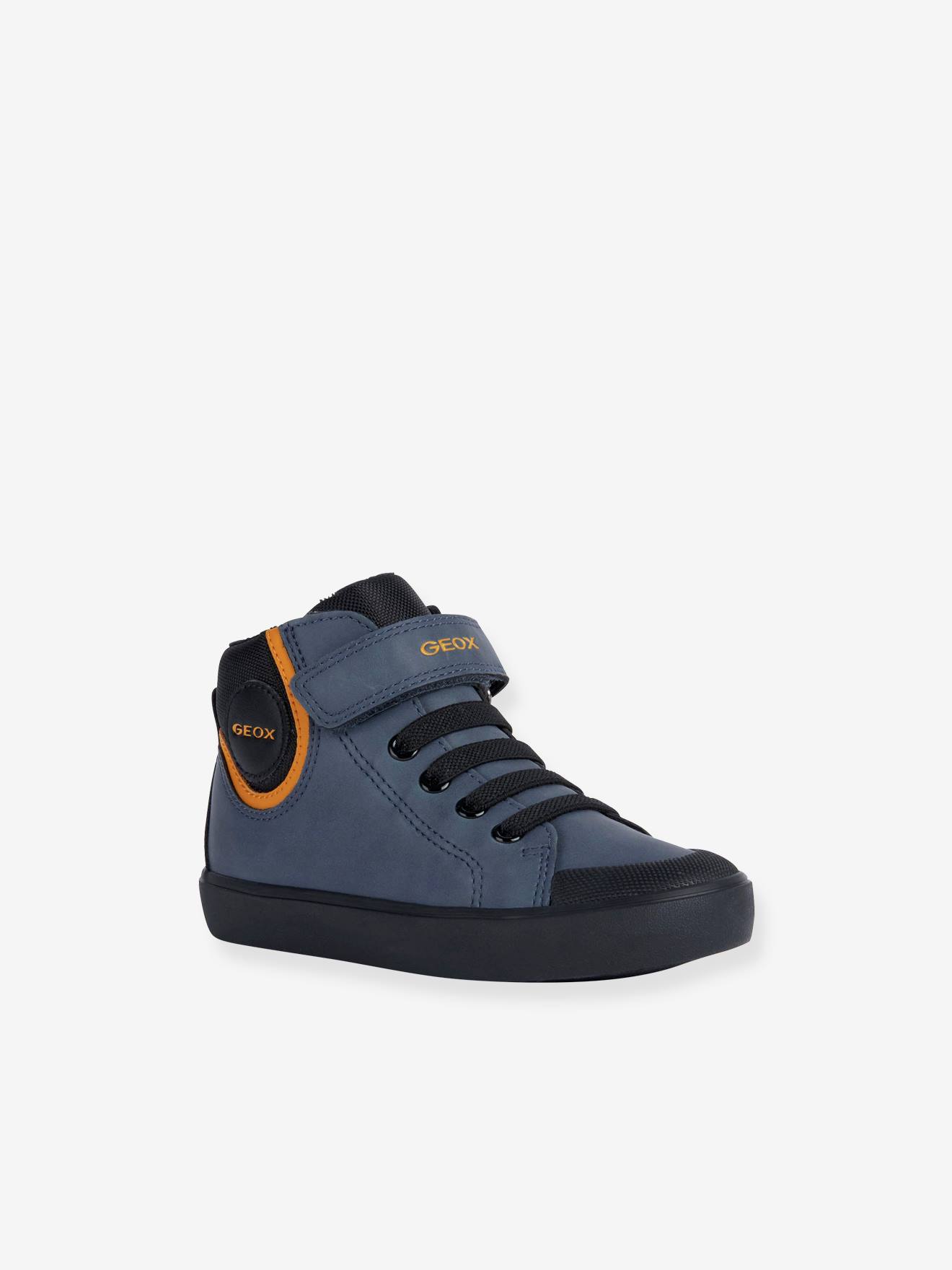 Tênis esportivo de cano alto Geox® J Gisli para meninos, azul