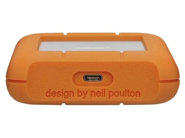 LaCie Rugged USB-C STFR5000800 - Harddisk - 5 TB - ekstern (bærbar) - USB 3.1 Gen 1 (USB-C stikforbindelse) - med 2 års Rescue Data Recovery Service Plan
