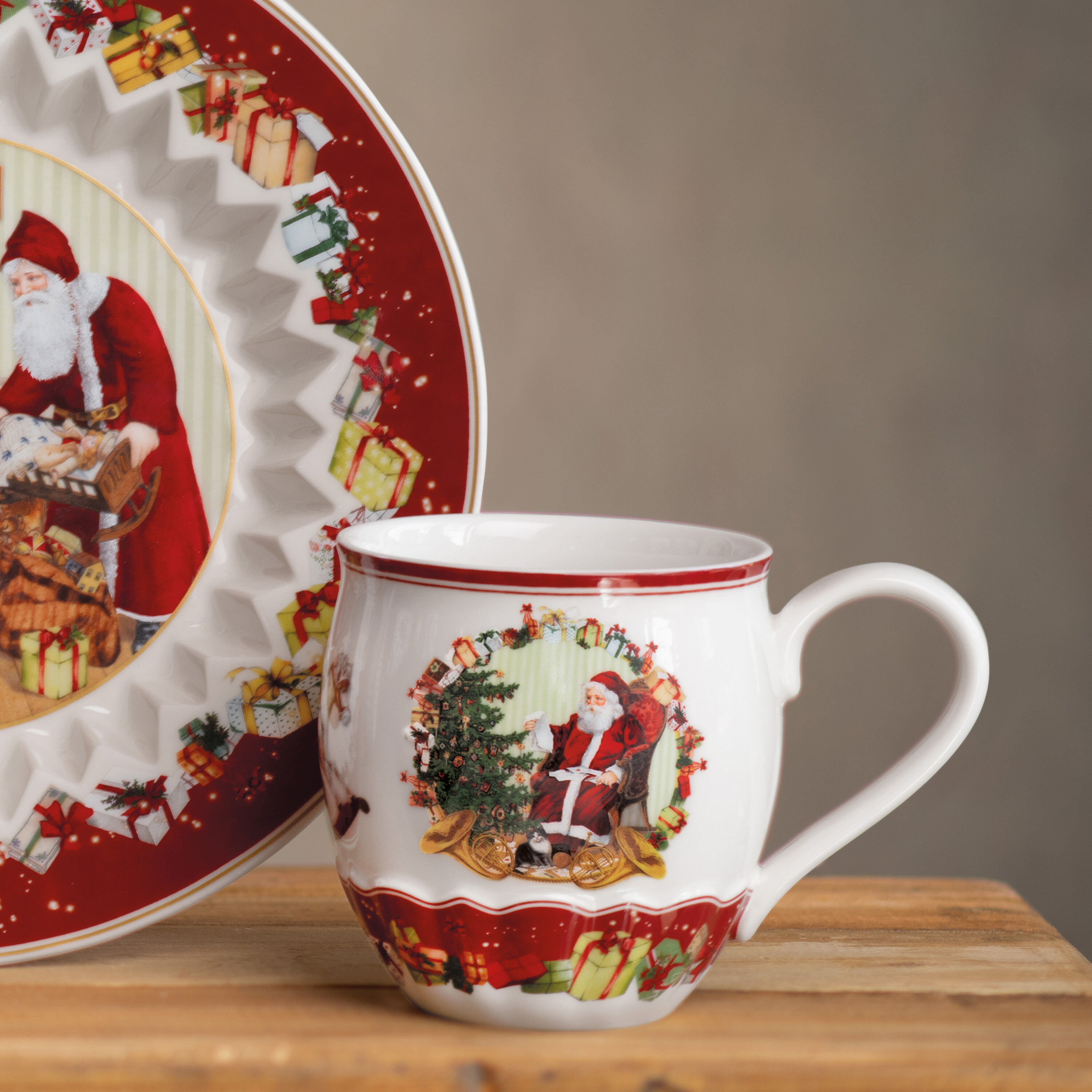Toy's Fantasy Mug Multi-colored, 12.9 oz, Premium Porcelain