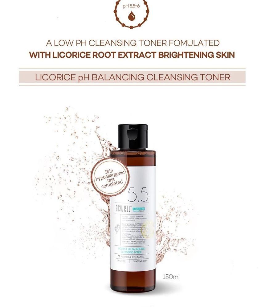 acwell - Licorice pH Balancing Cleansing Toner Mini