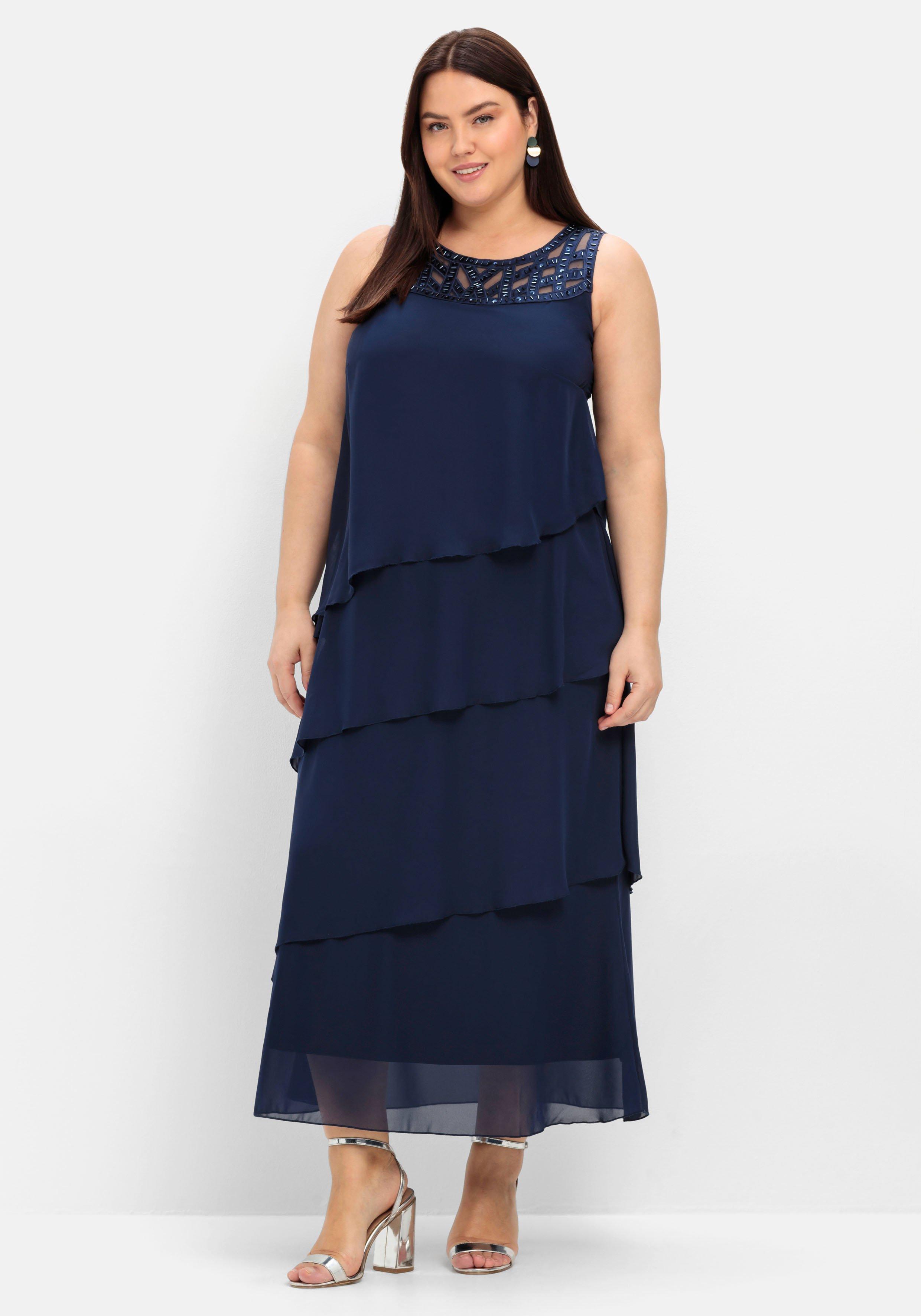 Abendkleid mit Pailletten