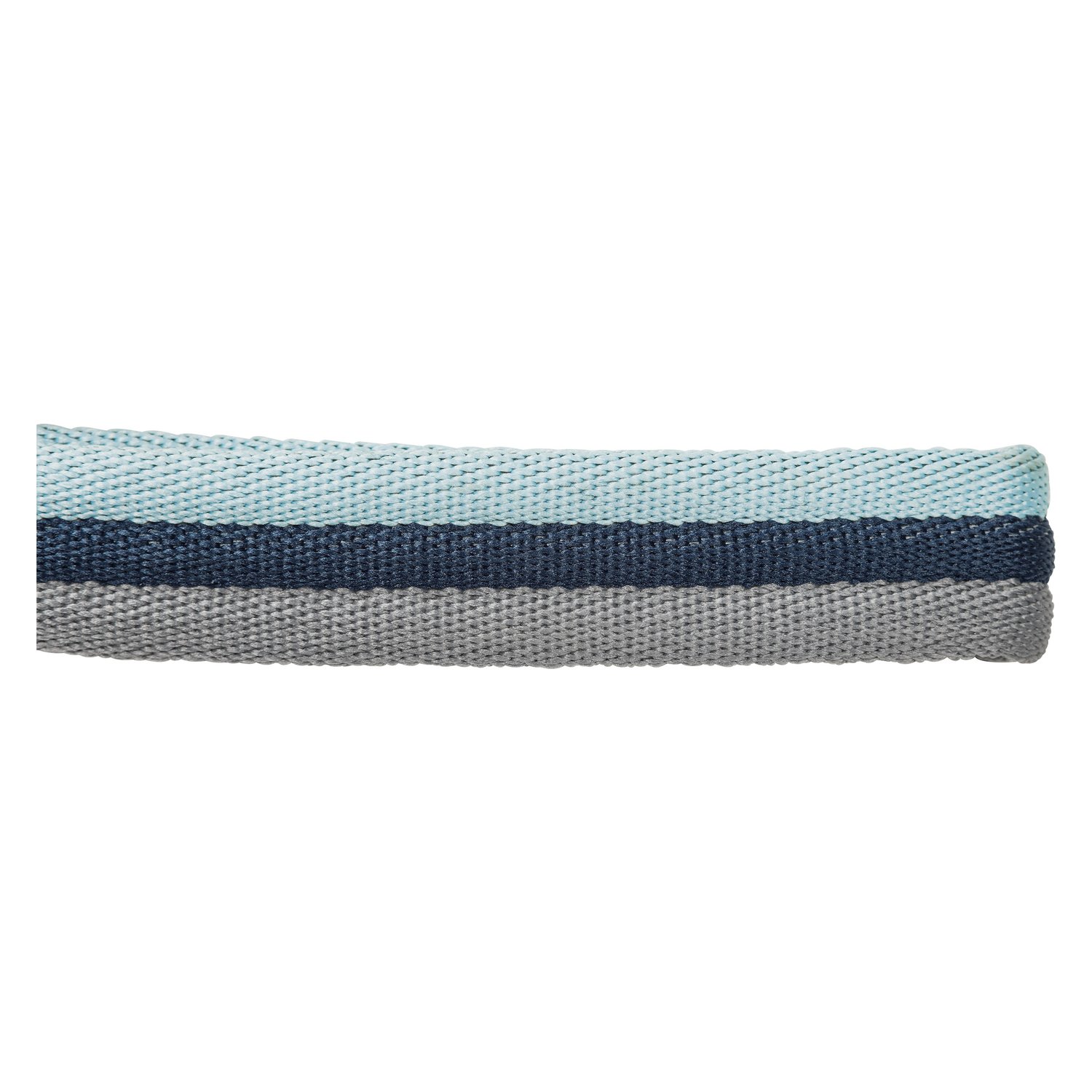 Horse-friends Longierleine Tricolor, 8 m  - grey/navy/lightblue - 8 m