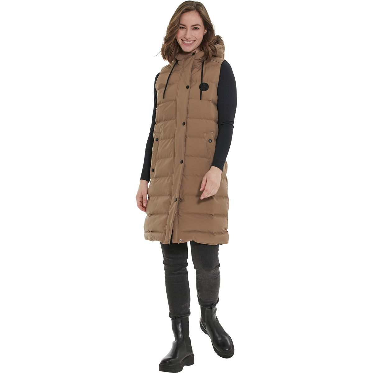 Weather Report Chief Puffer Parka Vest Dame