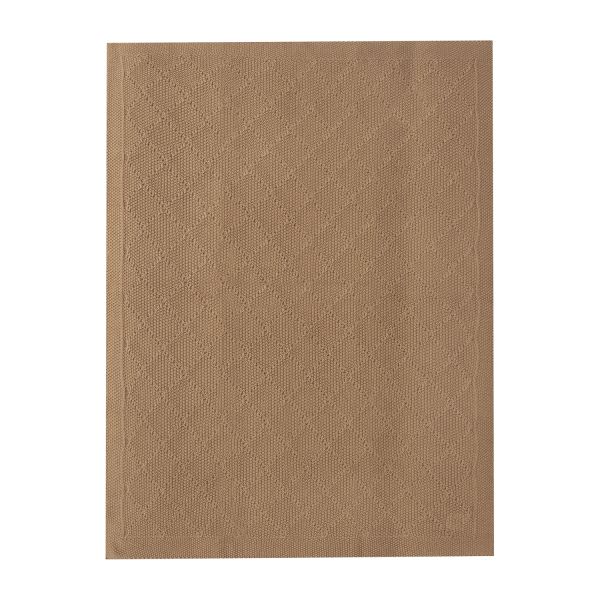 Jollein Wiegdeken Check Knit Biscuit 75 x 100 cm
