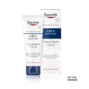EUCERIN Urea Repair Hautglättende Gesichtscreme 5% Urea