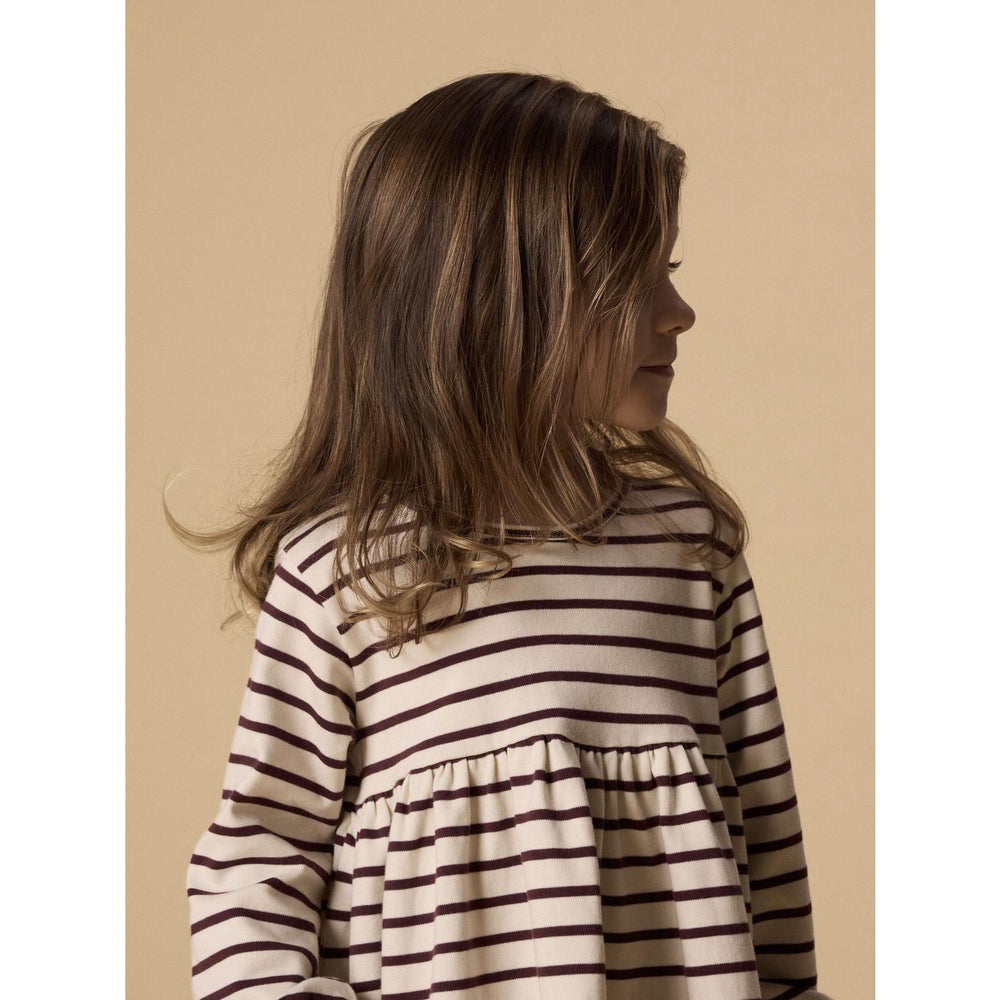 Køb Lil'Atelier Turtledove Catawba Grape Nmflimia Ls Loose Kjole Lil