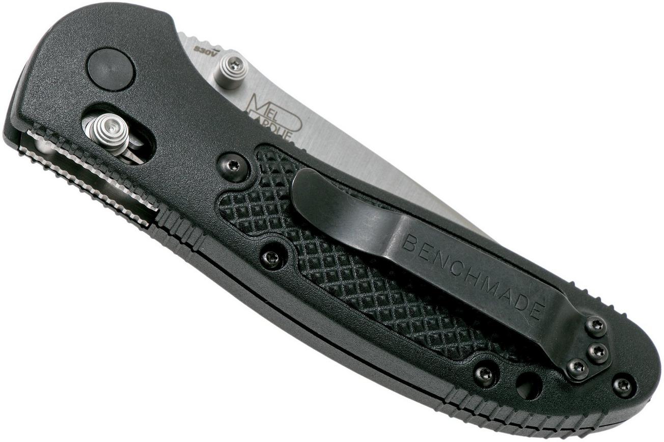 Benchmade Griptilian 551-S30V zakmes, Mel Pardue design