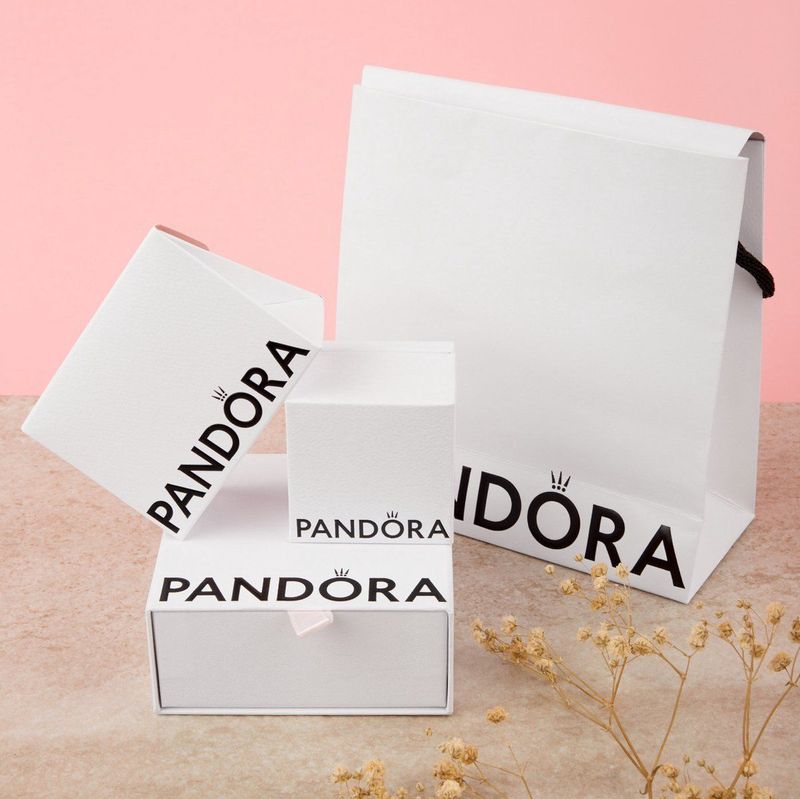 Pandora - Charm Dangle Sparkling Splittable Angel Wings - Hangende Bedel