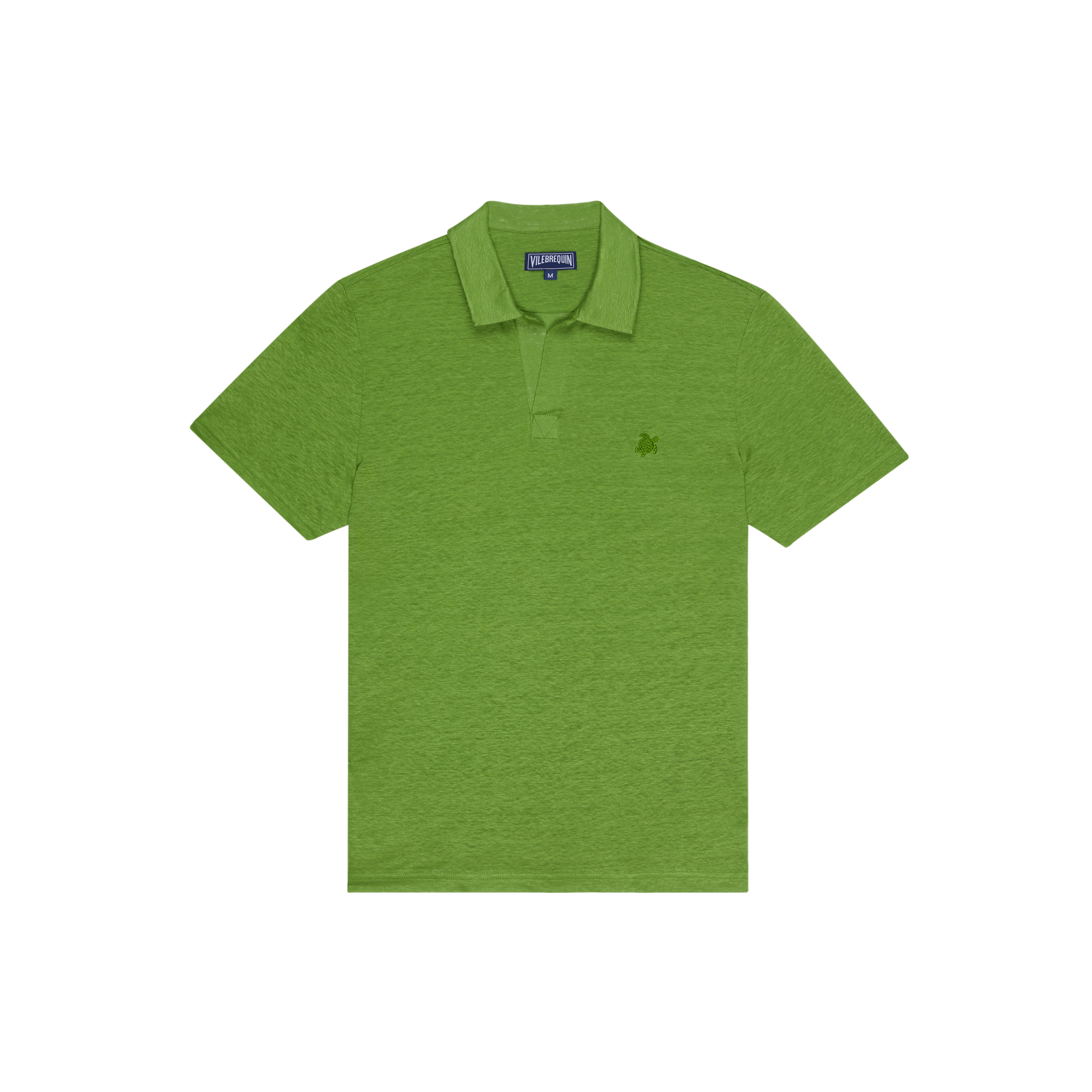 Polo en jersey de lin homme uni | Site Vilebrequin | PYRE9O00