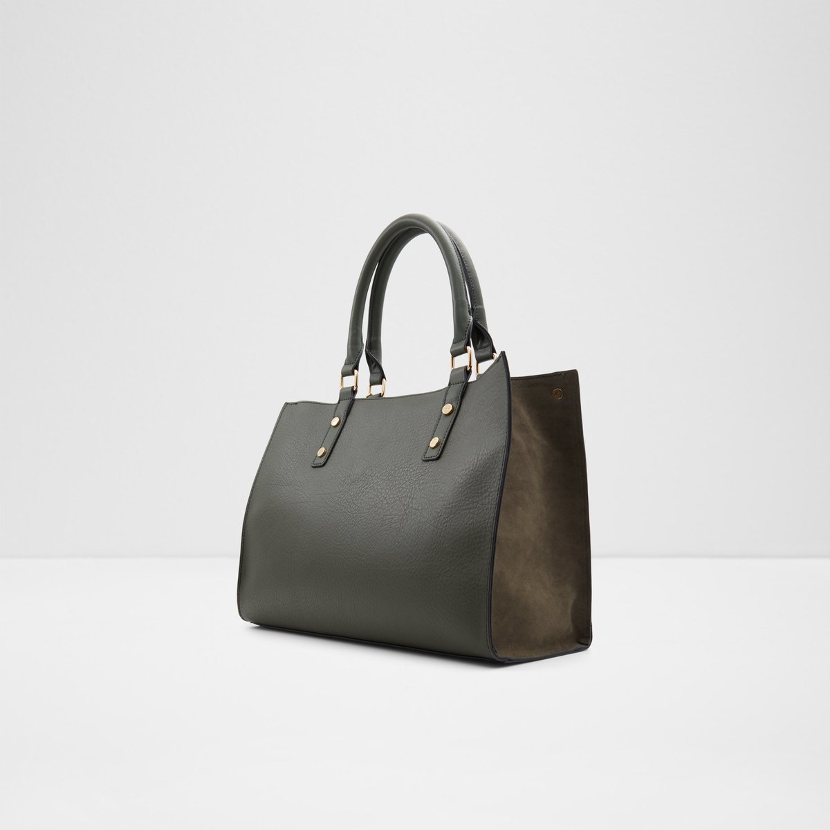 Etnax Khaki Women Tote Bags