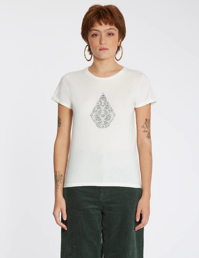 Volcom Radical Daze Tee Star White