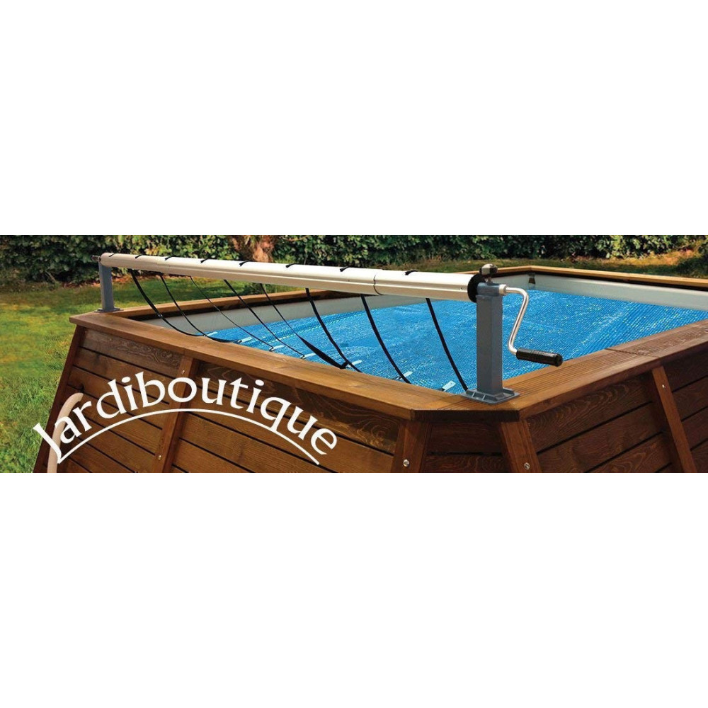 Enrouleur de bâches pour piscines hors-sol kokido vali