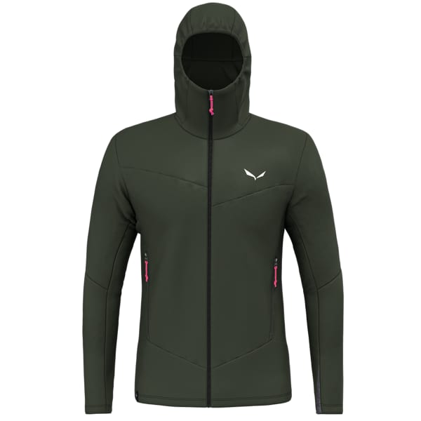 Veste polaire ski rando SALEWA SELLA MERINO HD JKT M DARK OLIVE