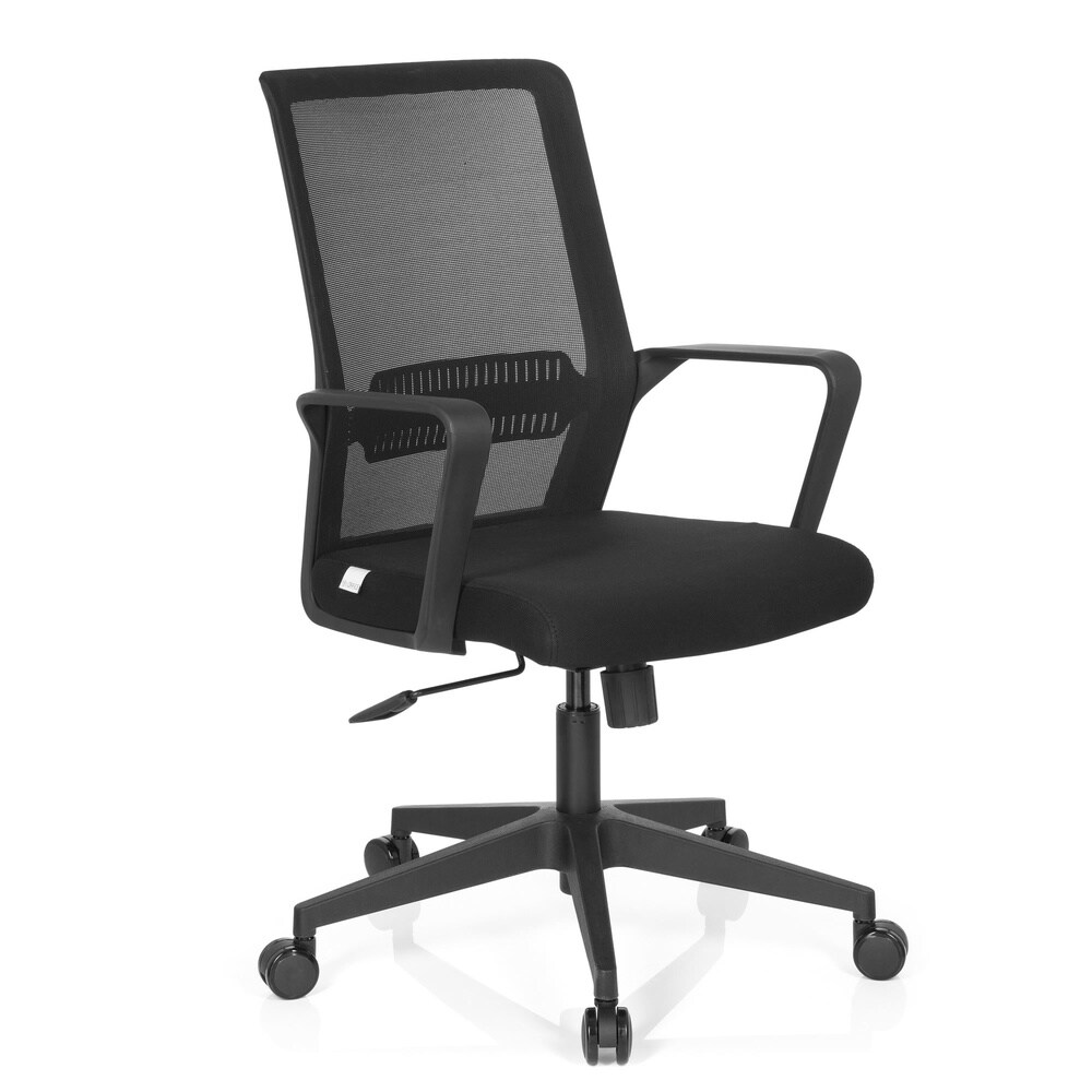 Home Office Bürostuhl PRESTON Stoff mit Armlehnen hjh OFFICE