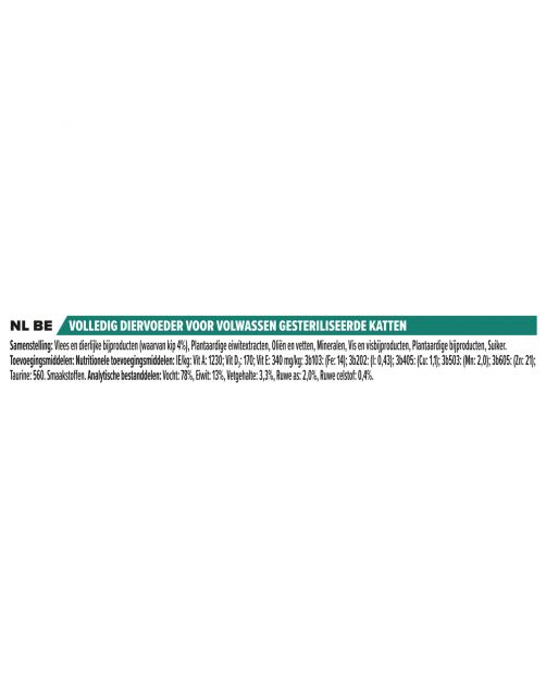 Pro Plan Cat Nutri Savour Sterilised Multipack - Kattenvoer - Kip 10x85 g