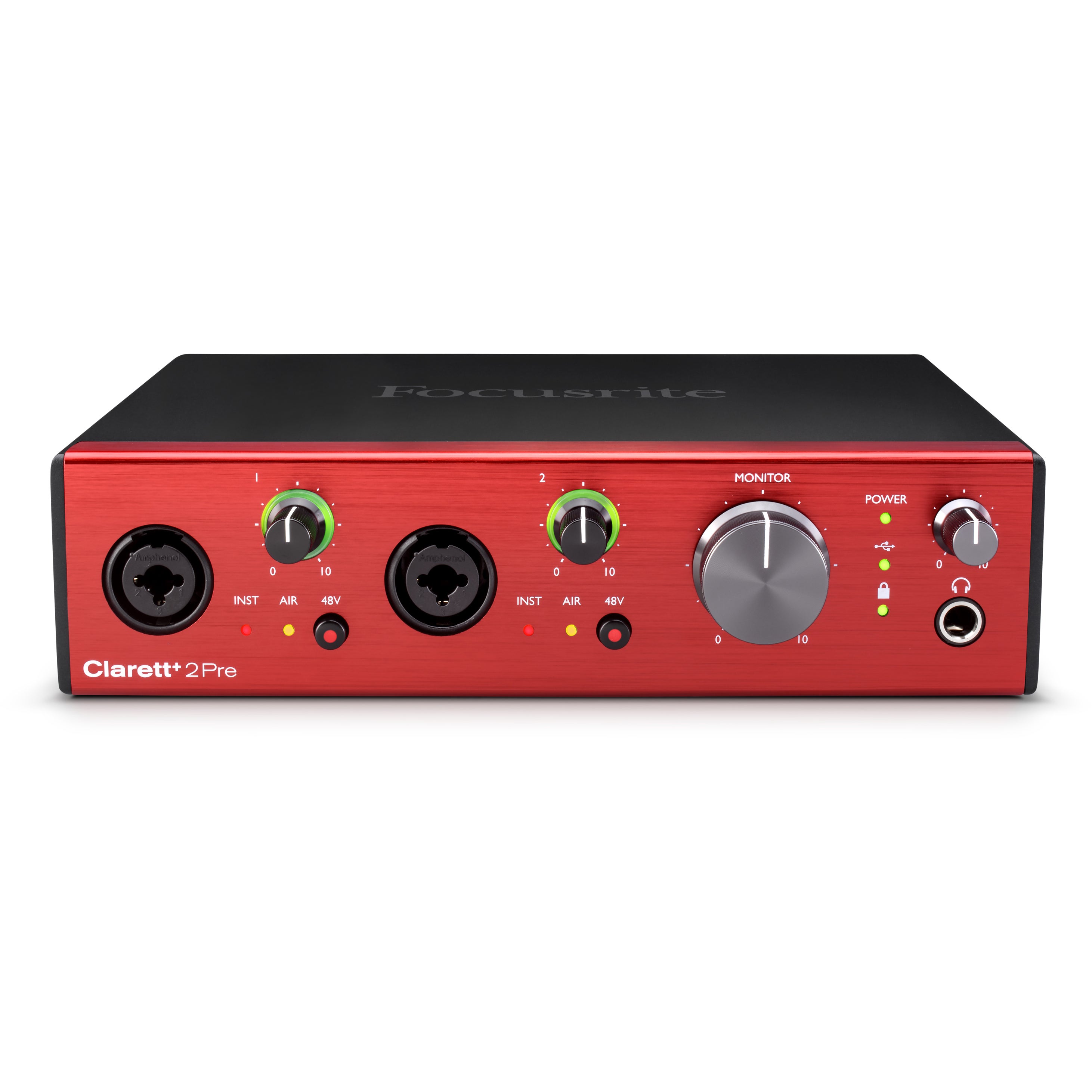 Focusrite Clarett+ 2Pre USB-C audio interface