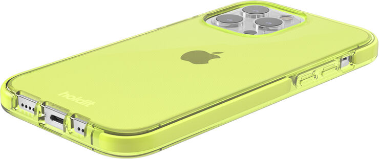 HoldIt Seethru Case iPhone 14 Pro Lysegrøn