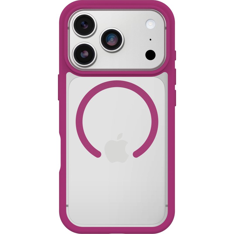 OtterBox React MagSafe Series pour Apple iPhone 17 Pro, Rose Crystal