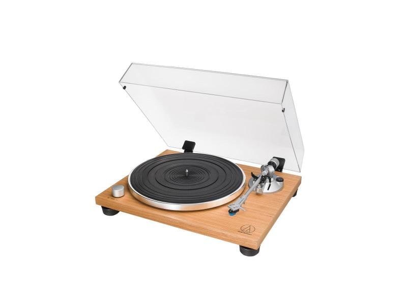 Audio-Technica Plattenspieler AT-LPW30TK Braun Manueller Plattenspieler mit Riemenantrieb