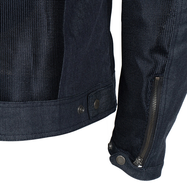 Helstons - Blouson Western Air coton mesh Bleu